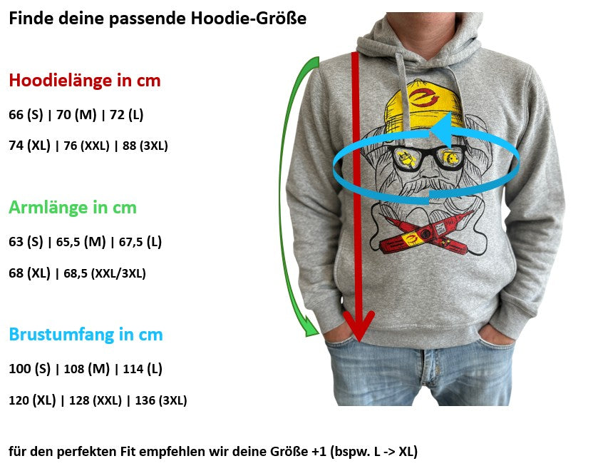 Hoodie Karlskopf - Elektroniker mit e-Marke