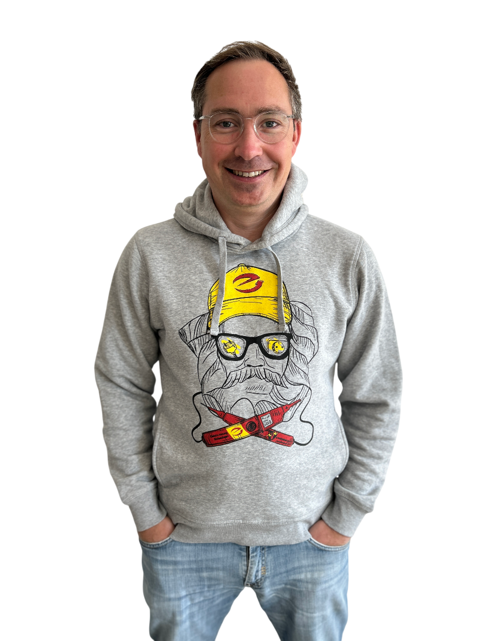 Hoodie Karlskopf - Elektroniker mit e-Marke