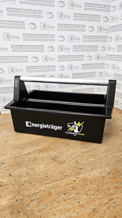 Werkzeugträger - "Energieträger" mit  E-Handwerk.rocks Logo