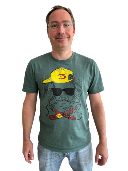 T-Shirt Karlskopf - Elektroniker mit e-Marke